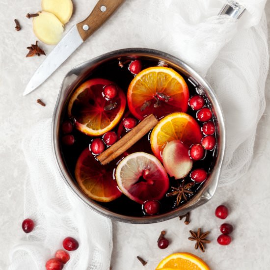 Non Alcoholic Mulled Grape Juice
