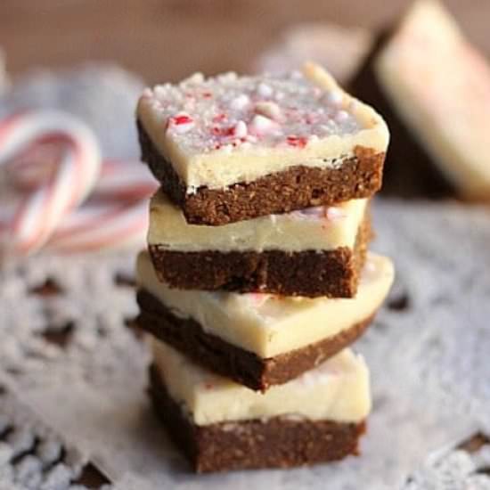 Raw Peppermint Brownies