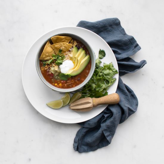 Chicken Fajita Soup
