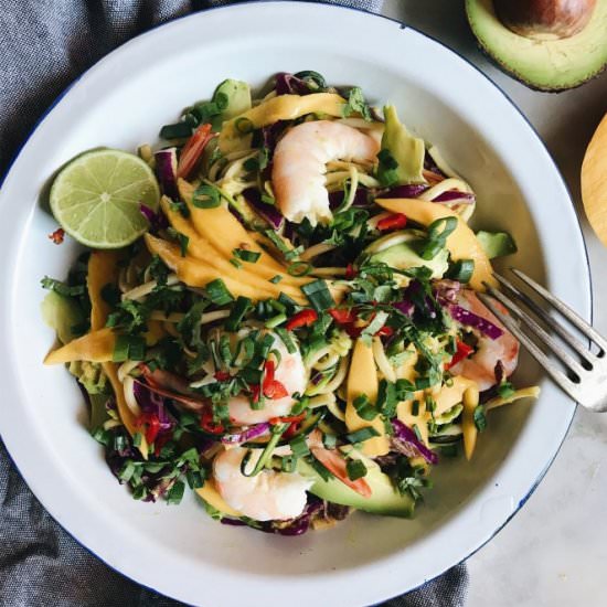 Mango, Avocado & Prawn Noodles