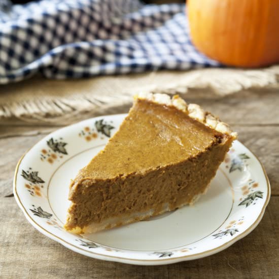 Eggnog Pumpkin Pie