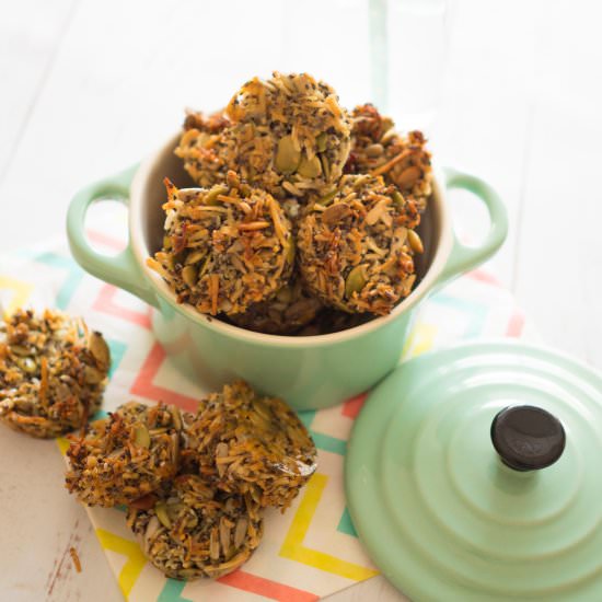 Coconut crunch bites