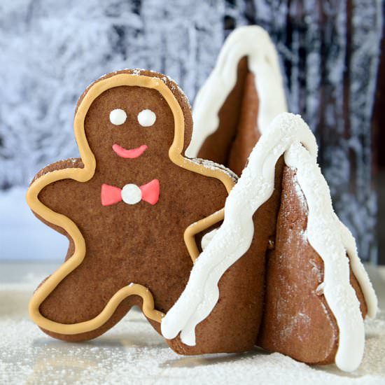 Chocolate Orange Gingerbread Cookie