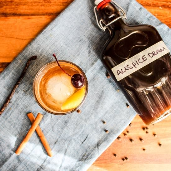 DIY Allspice Liqueur