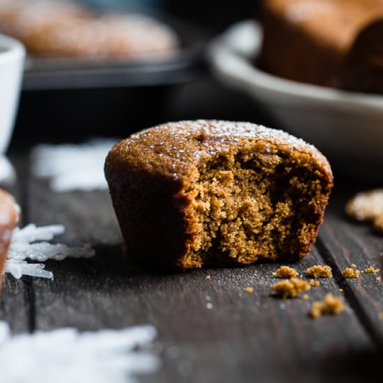 Best Healthy Gingerbread Muffins