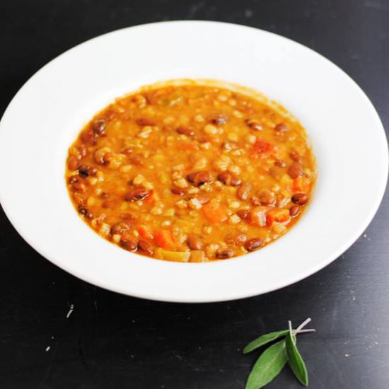 Farro and Bean Soup