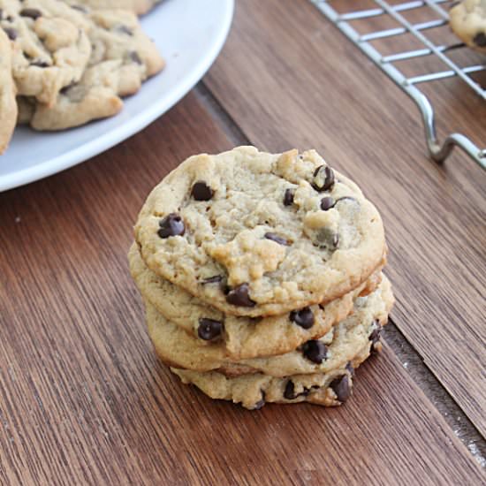 Peanut Butter Chocolate Chip Cookie