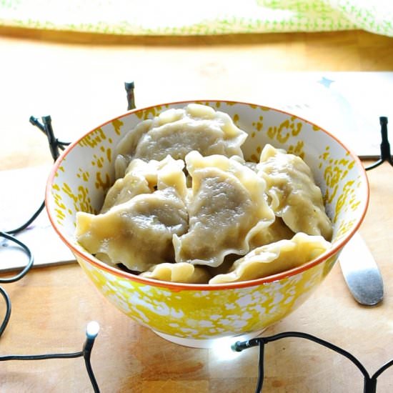 Polish Sauerkraut Dumplings (Pierogi)