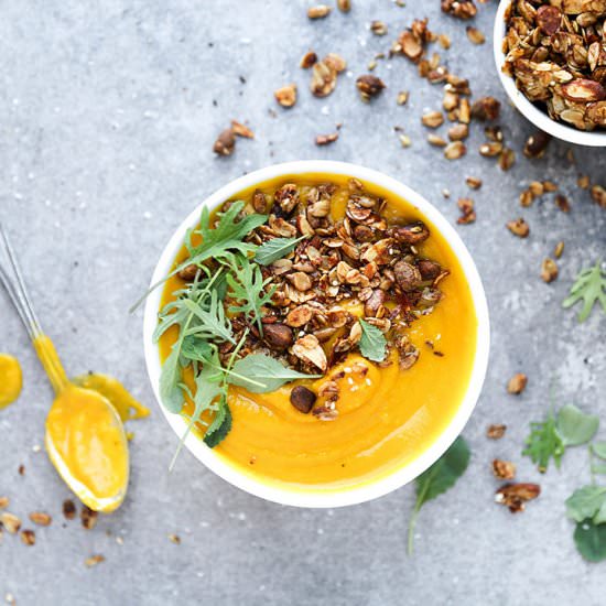 Red Kuri Squash Soup