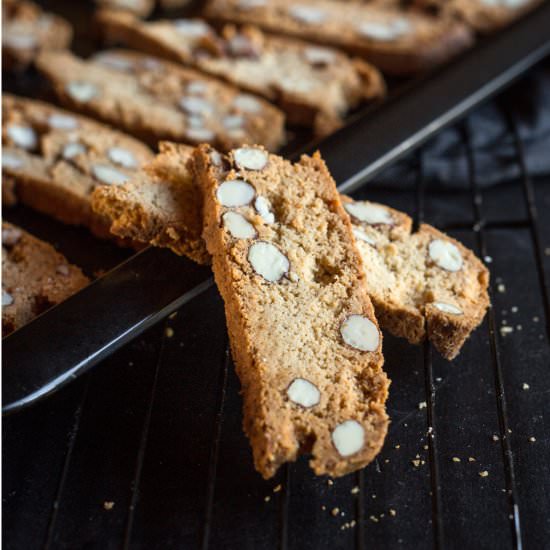 Healthy Almond Biscotti
