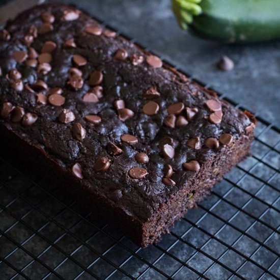 Double Chocolate Zucchini Bread