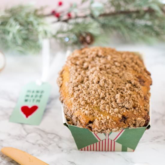 Cinnamon Streusel Bread