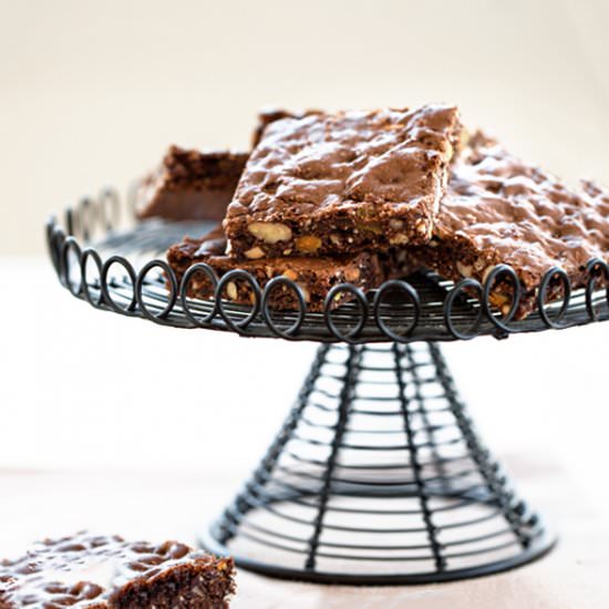 Vegan Dark Cocoa Mocha-Nut Bars