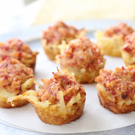 Mini Reuben Bites