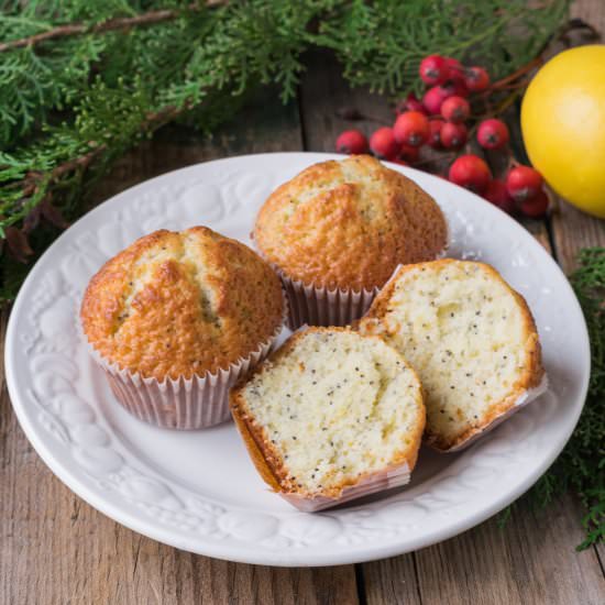 Lemon Poppy Seed Muffins