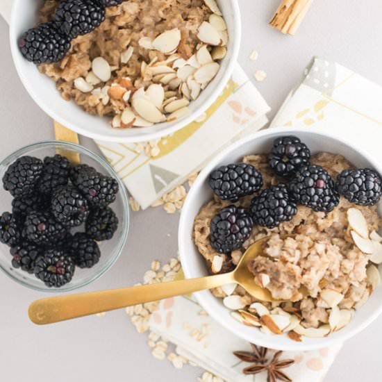 Chai Slow Cooker Oatmeal