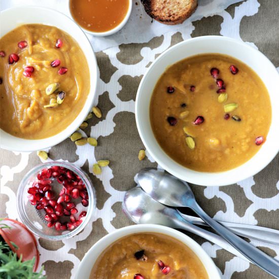 Sweet Butternut Ginger Soup