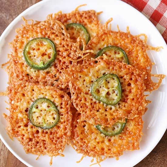 Jalapeno Cheese Crisps