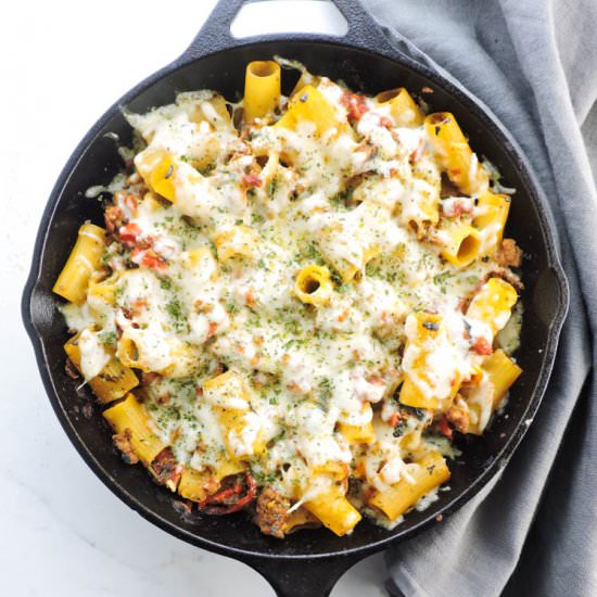 Turkey Sausage Rigatoni