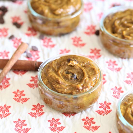 Pumpkin Chocolate Pudding
