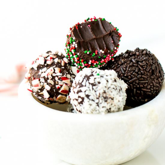 Chocolate Peppermint Truffles