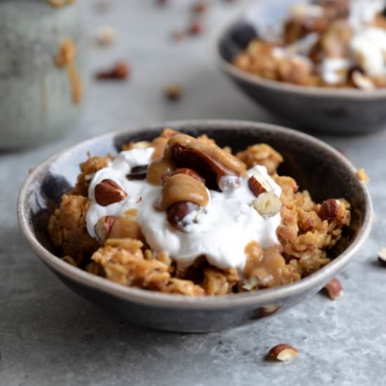 Sticky Toffee Porridge