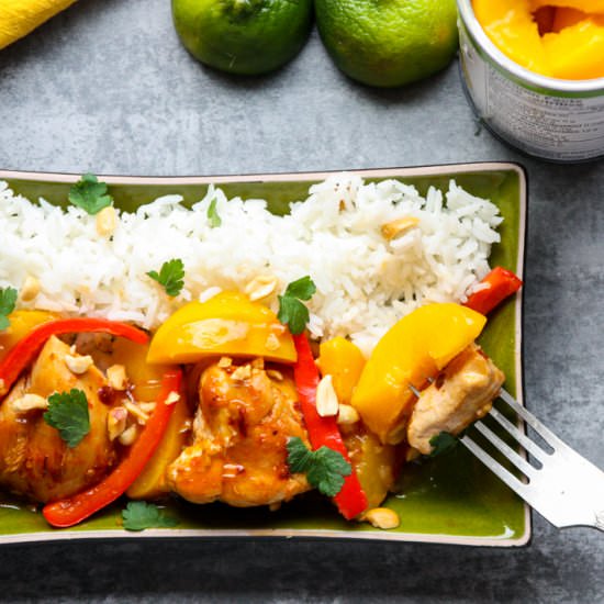 Thai Peach Chicken