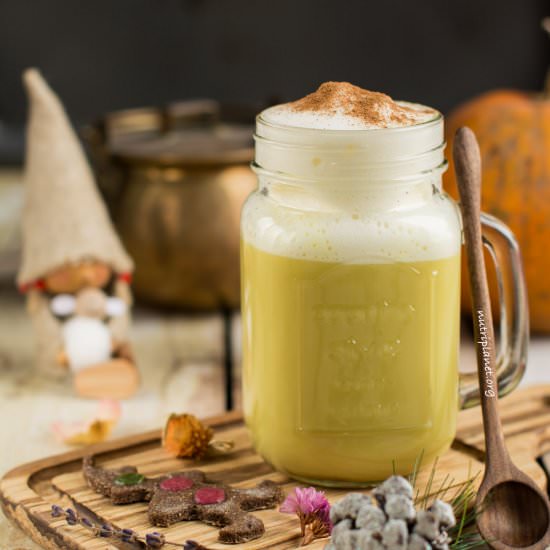 Vegan Golden Milk with Ginger