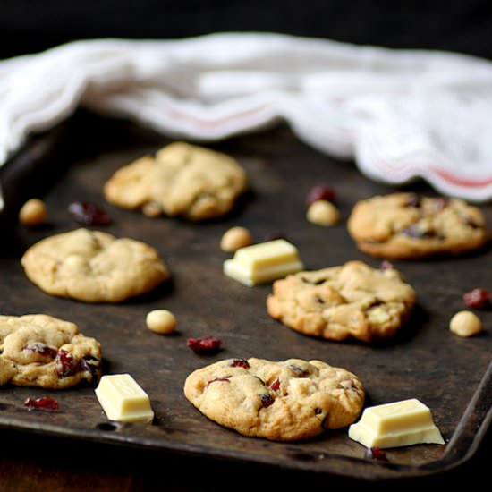 Cranberry White Chocolate Cookies