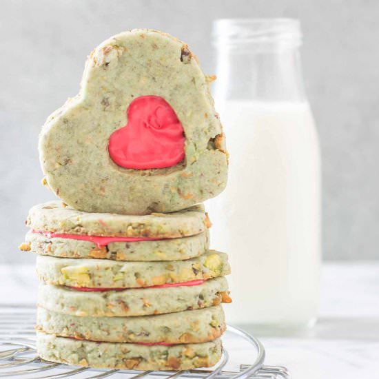 Grinch Sandwich Cookies
