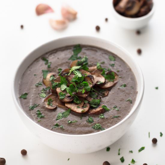 Vegan Mushroom Soup