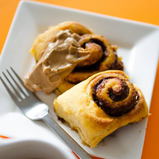 Sweet Potato Cinnamon Roll
