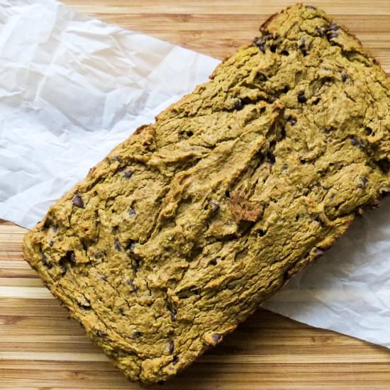 Pumpkin Chocolate Chip Bread