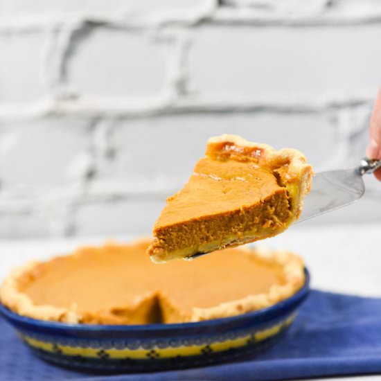 Easy Pumpkin Pie in the Blender