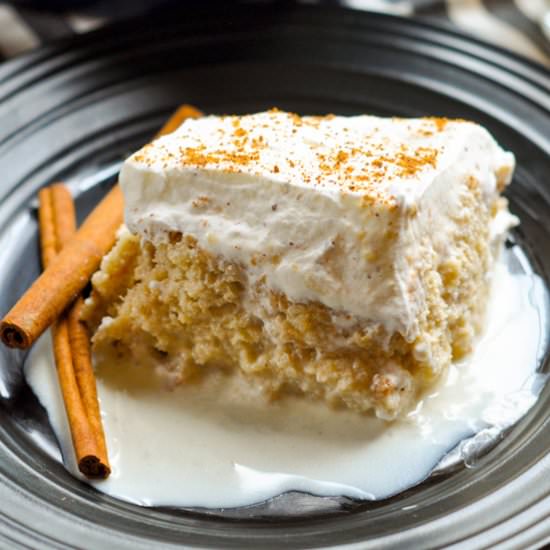 Egg Nog Tres Leches
