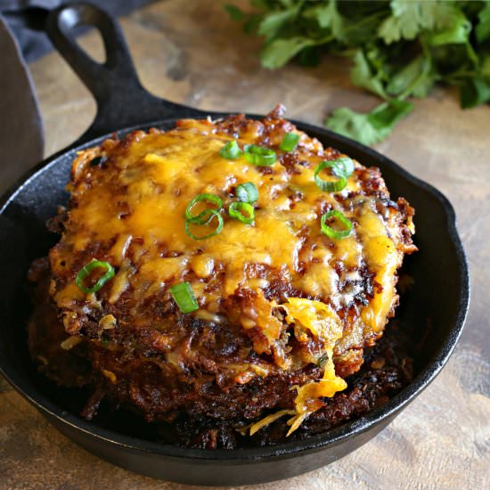 Cheesy White & Sweet Potato Latkes