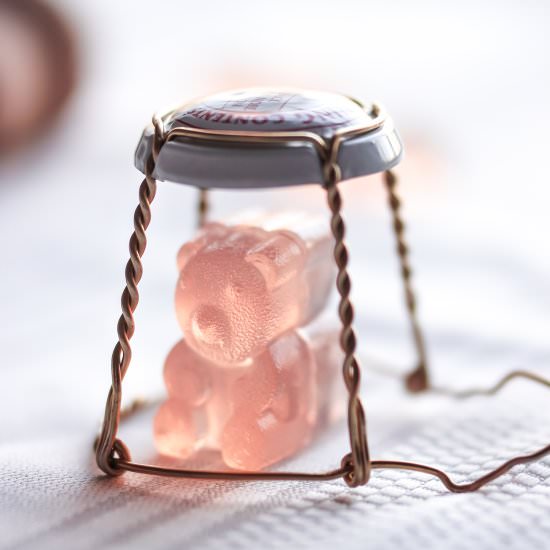 DIY Rosé Gummy Bears