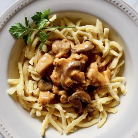 Chicken Stroganoff