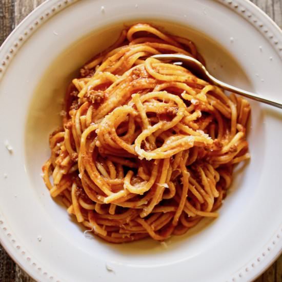 Instant Pot Spaghetti