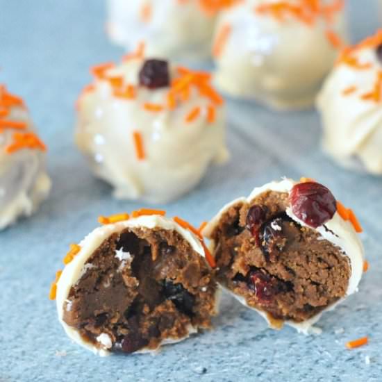 Cranberry Orange Shortbread Truffle