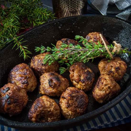 Swedish Christmas Meatball