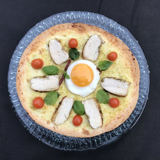 Skinny Thai Pizza
