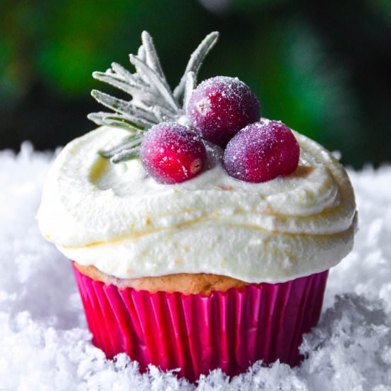 Cranberry Cupcakes