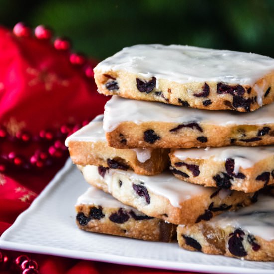 Fruitcake Shortbread