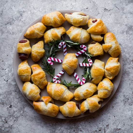 Chinese Sausage Pigs in a Blanket