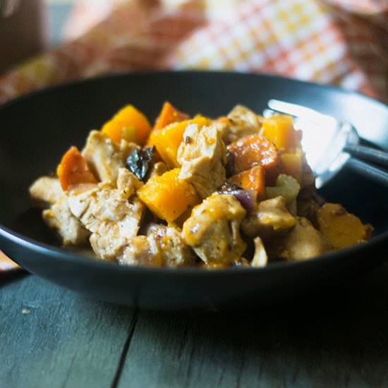 GF Chicken Squash Stew