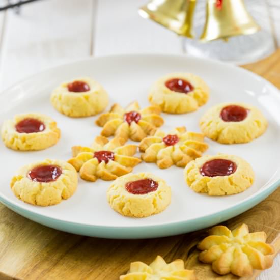 Butter and Jam Cookies