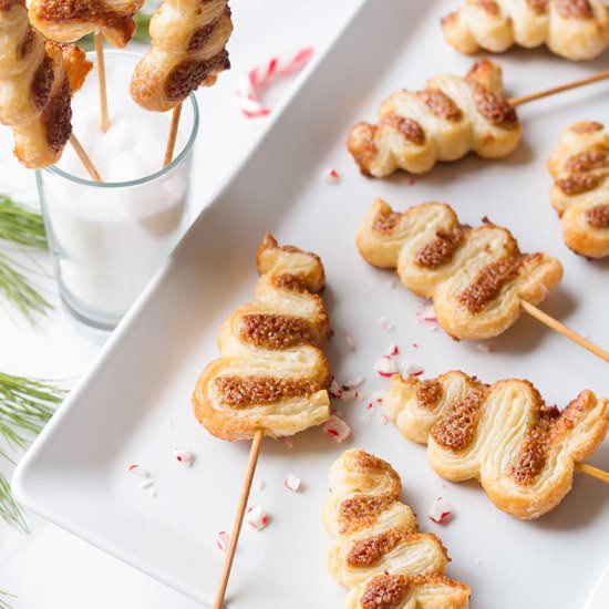 Christmas Tree Puffs & Nut Butter
