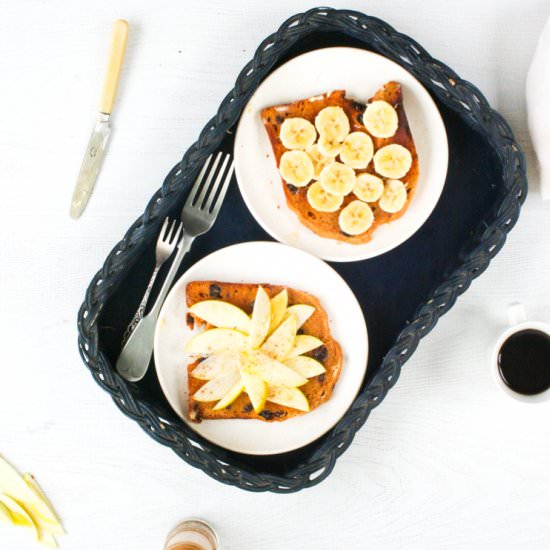 Raisin Bread Toast