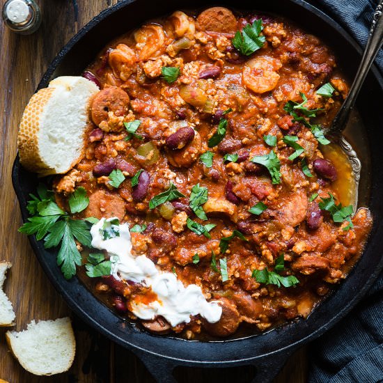 Instant Pot Cajun Chili